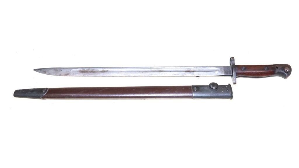 Immaculate WW1 British SMLE Bayonet And Scabbard