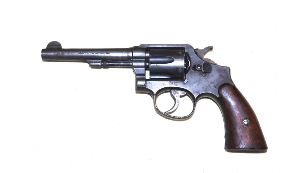 WW2 US Smith And Wesson Victory Revolver – SN 753
