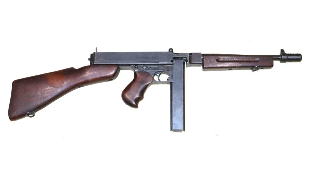 WW2 US Thompson Model 1928 A1 Sub Machine Gun – SN 845
