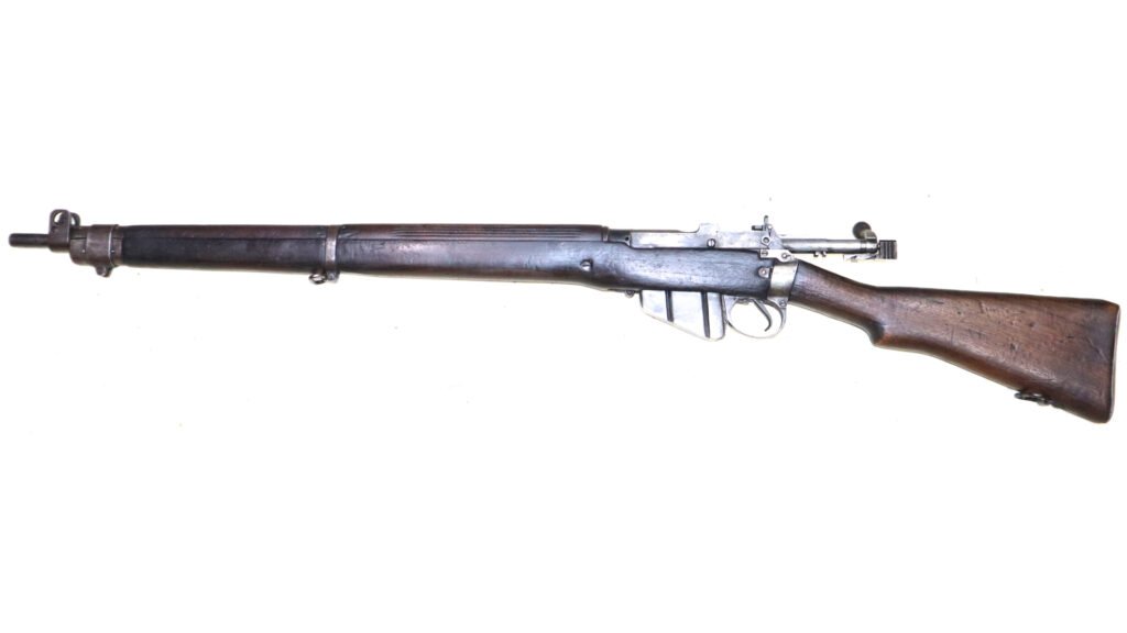 WW2 British 1943 Dated Enfield No.4 Rifle – SN 174