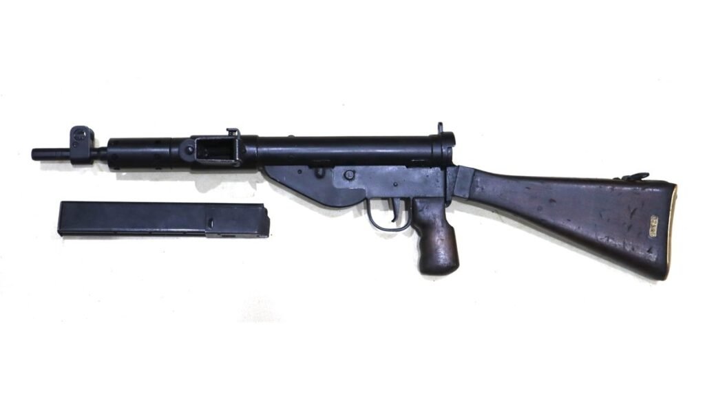 Beautiful WW2 British Mk5 Sten Gun