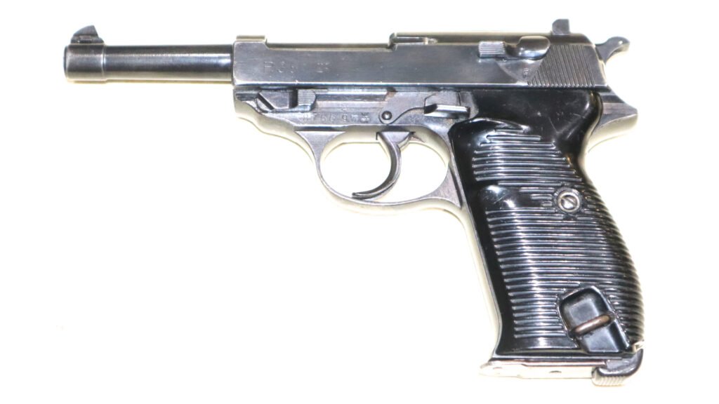 WW2 German 1942 Dated ac Coded Walther P38 – SN 766 – UK DEAC