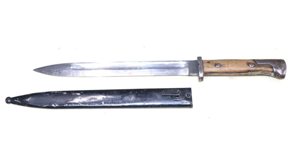WW1 German K98AZ Bayonet And Scabbard – SN 138