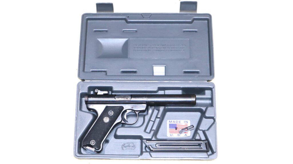 Superb Condition Cased Ruger Mark 1 .22LR Pistol – SN 202 – UK DEAC