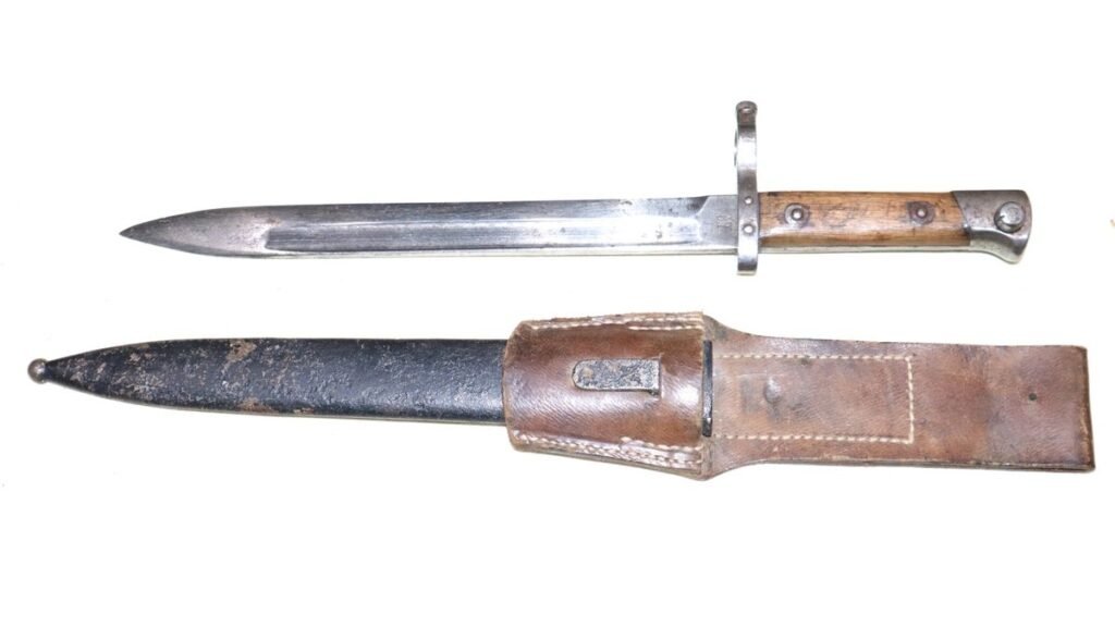 WW1 Austrian Steyr M95 Bayonet And Scabbard