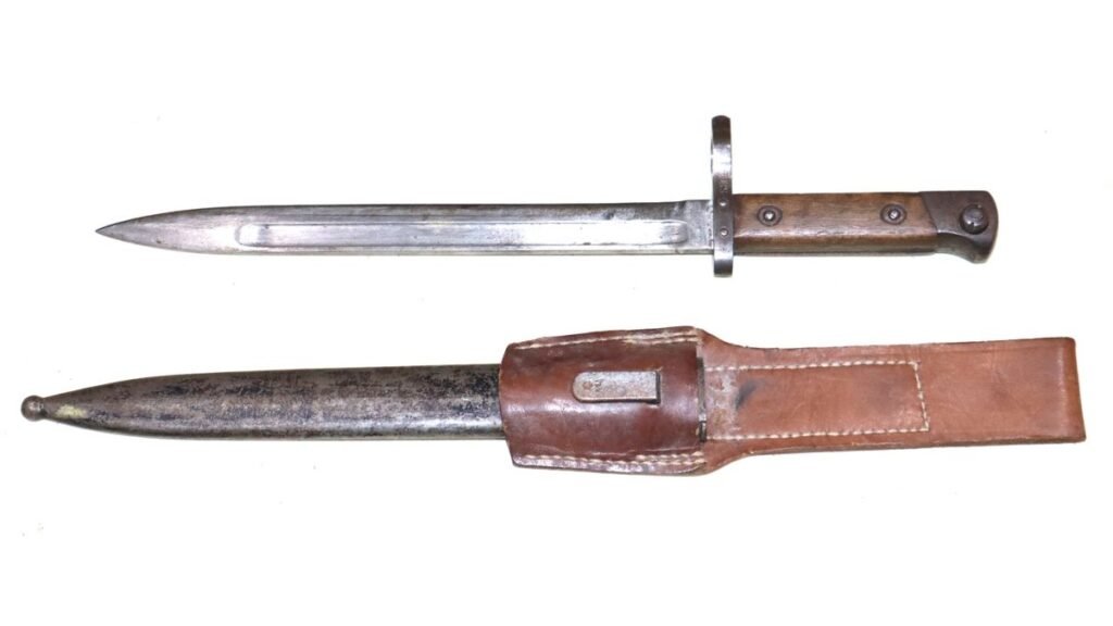 WW1 Austrian Steyr M95 Bayonet And Scabbard