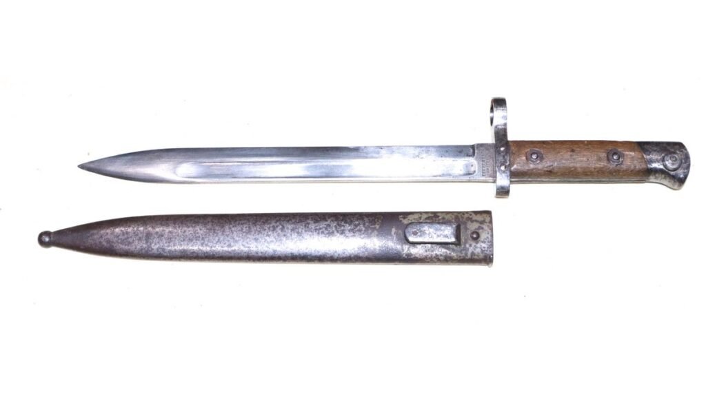 WW1 Austrian Steyr M95 Bayonet And Scabbard