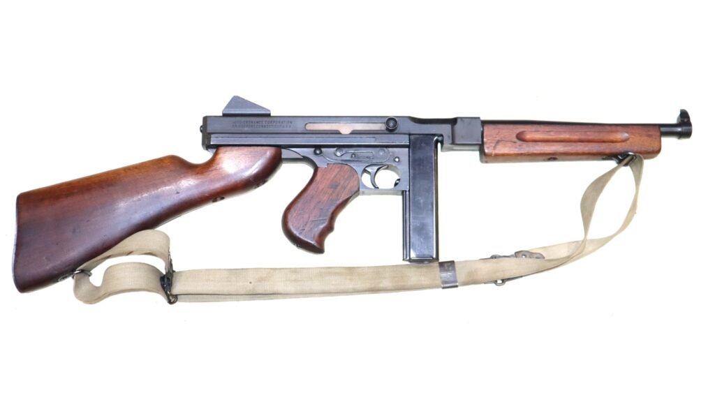 Near MINT WW2 US Thompson M1 Submachine Gun – SN067 – UK DEAC – Reserved