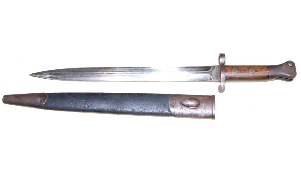 Pre-WW1 British 1888 Pattern Bayonet And Scabbard