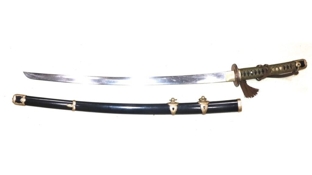 Very Rare And Immaculate WW2 Japanese Naval Officer Kai Gunto Katana