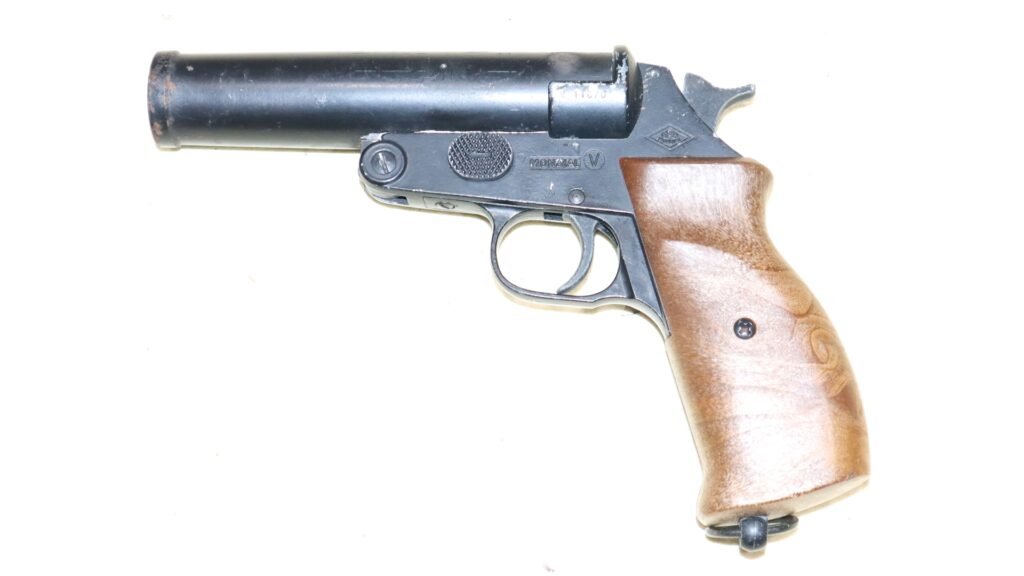 WW2 Italian Mondial Production Flare Pistol