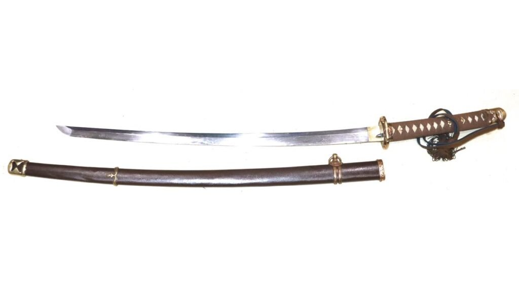 Beautiful WW2 Japanese Officers Shin-Gunto Katana