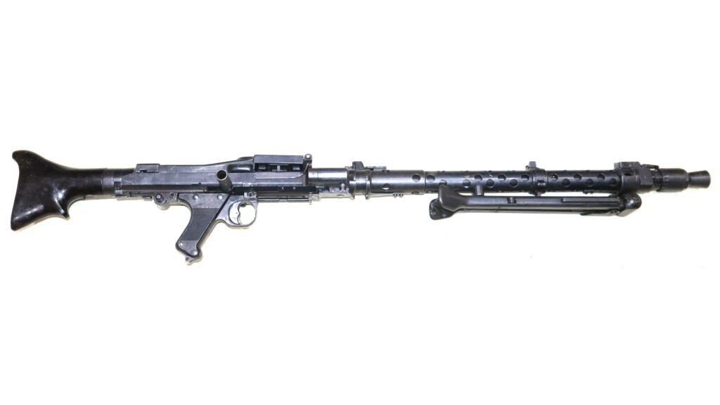 Superb Condition OLD SPEC WW2 German 1943 Dated MG34 – UK DEAC – SN 402