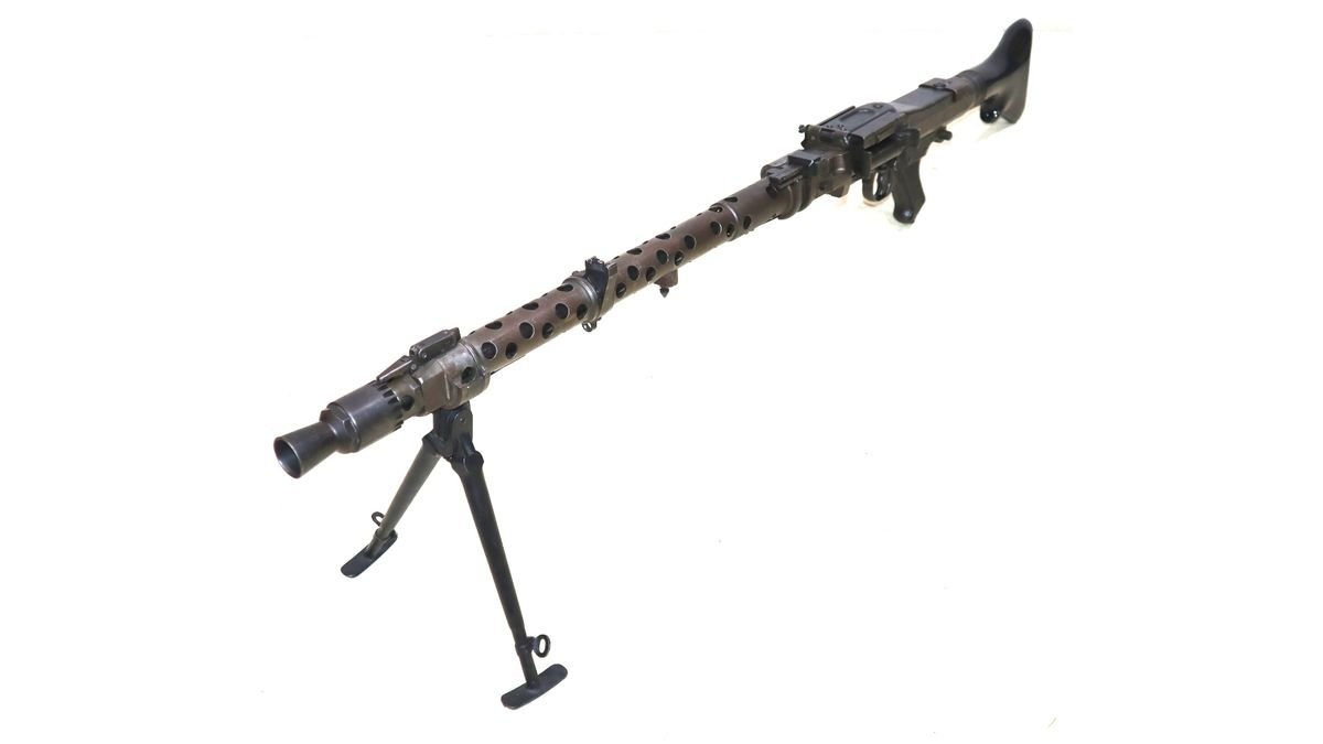 Superb Condition WW2 German 1945 Dated dot Marked MG34 – SN 098 - Image 3