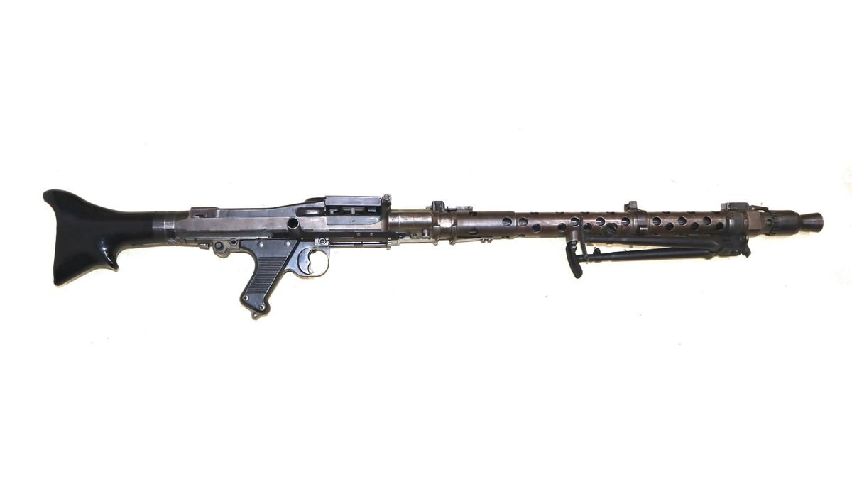 Superb Condition WW2 German 1945 Dated dot Marked MG34 – SN 098 - Image 7