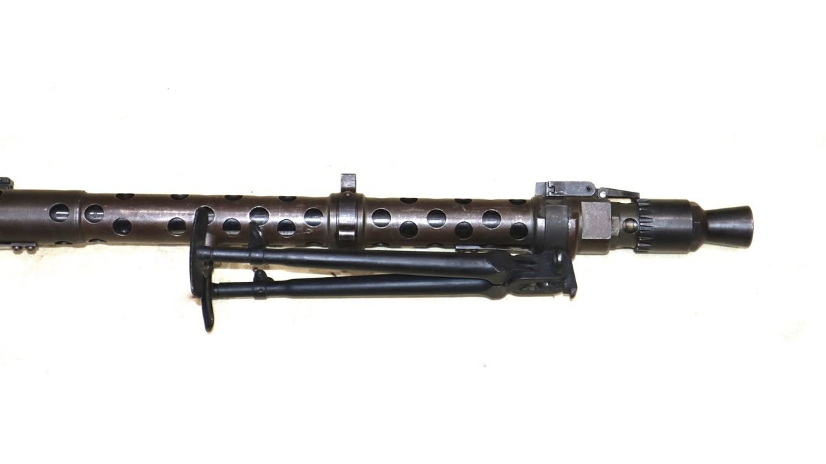 Superb Condition WW2 German 1945 Dated dot Marked MG34 – SN 098 - Image 8