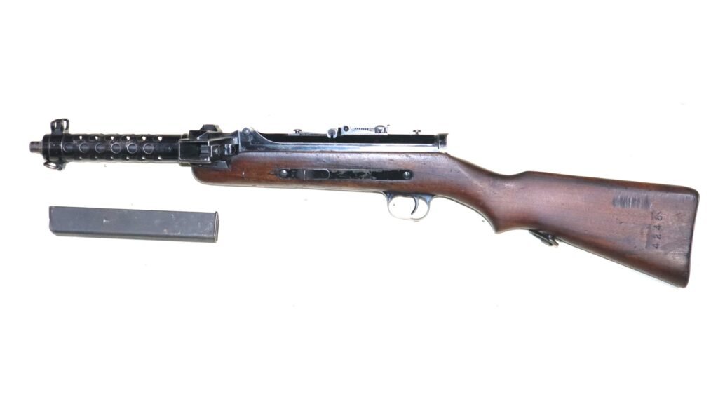 OLD SPEC WW2 German 1942 Dated MP34 Sub Machinegun – UK DEAC – SN 248