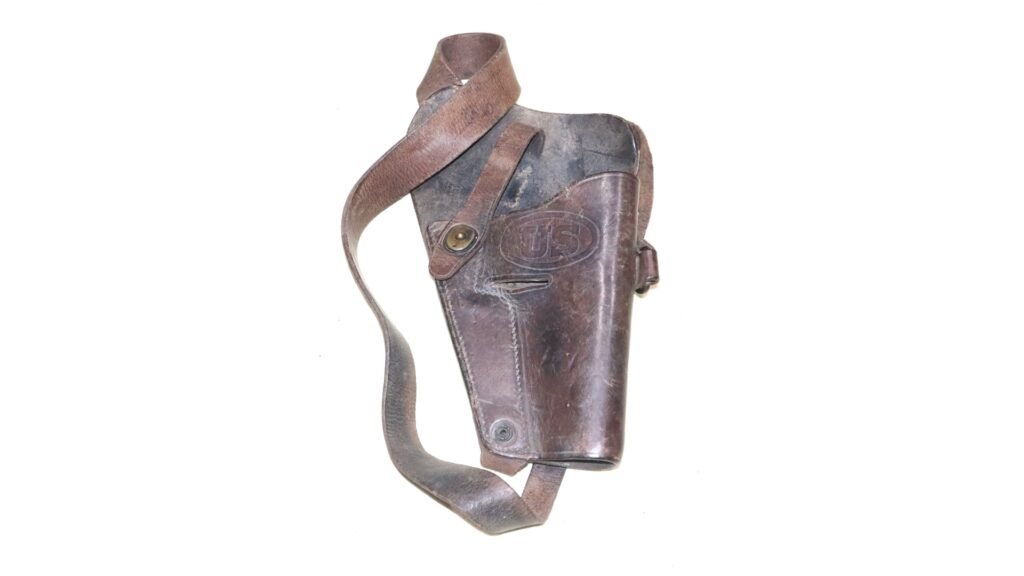 WW2 US 1944 Dated Leather Colt 1911 Shoulder Pistol Holster