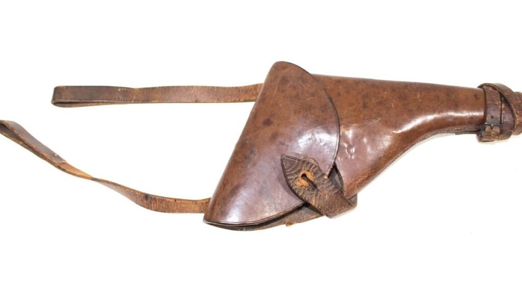 Extremely Rare WW1 British RFC/Cavalry Webley Leg Holster