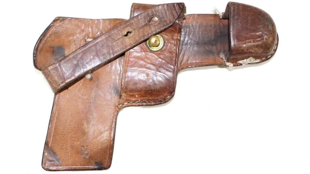Extremely Rare WW2 German FN 1922 Clandestine Holster