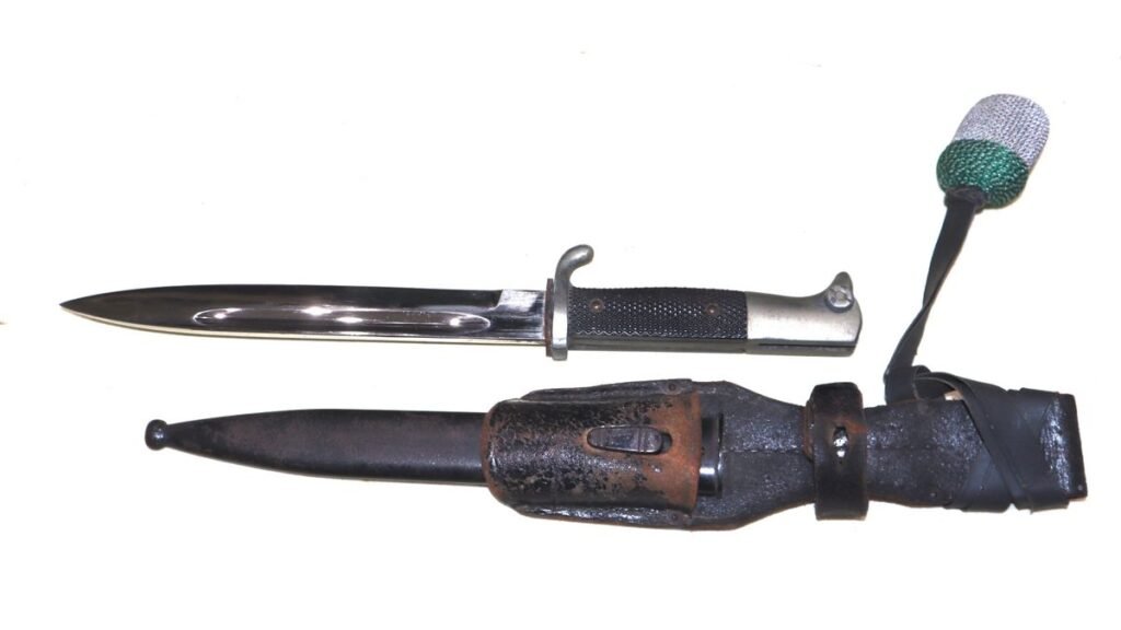 WW2 German K98 Parade Bayonet In Scabbard