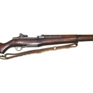 US M1 Garand And Leather Sling – UK DEAC