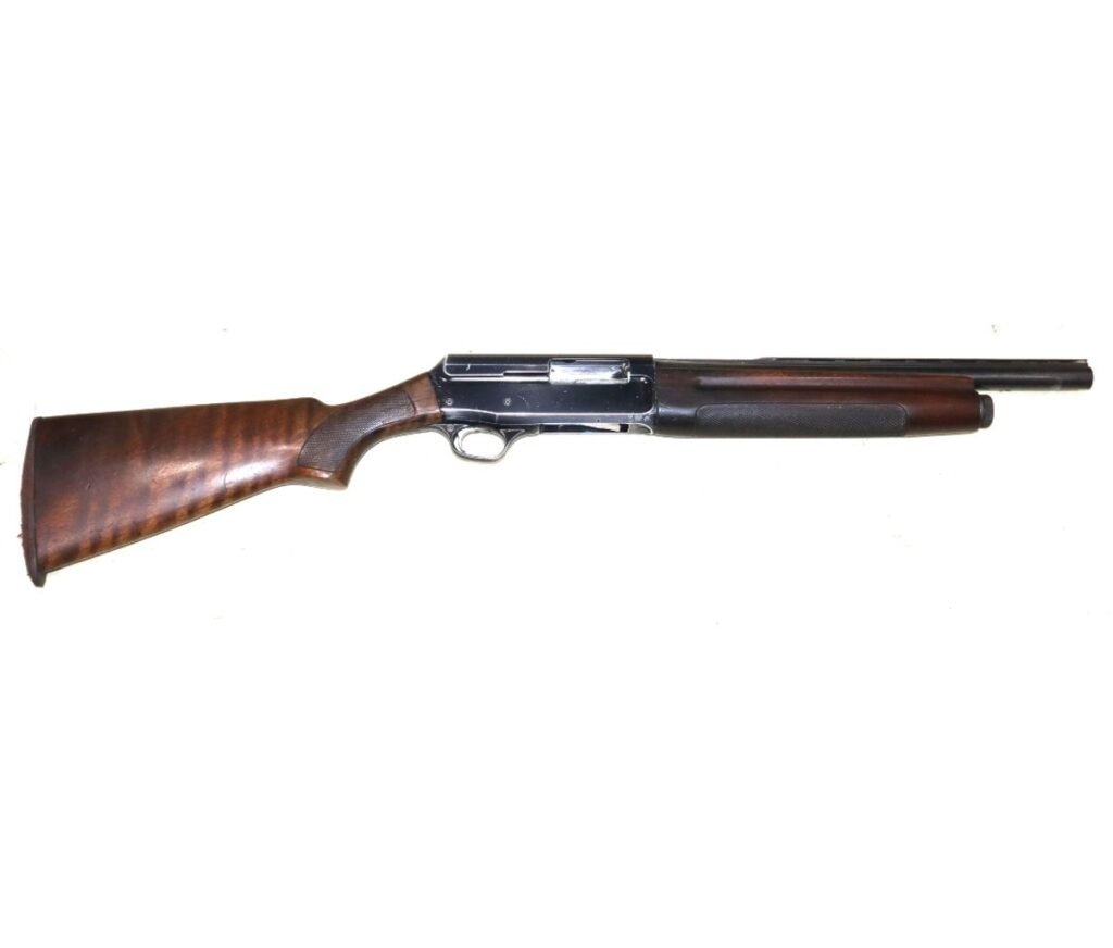 Short Barrel Italian Franchi Semi-Auto Shotgun