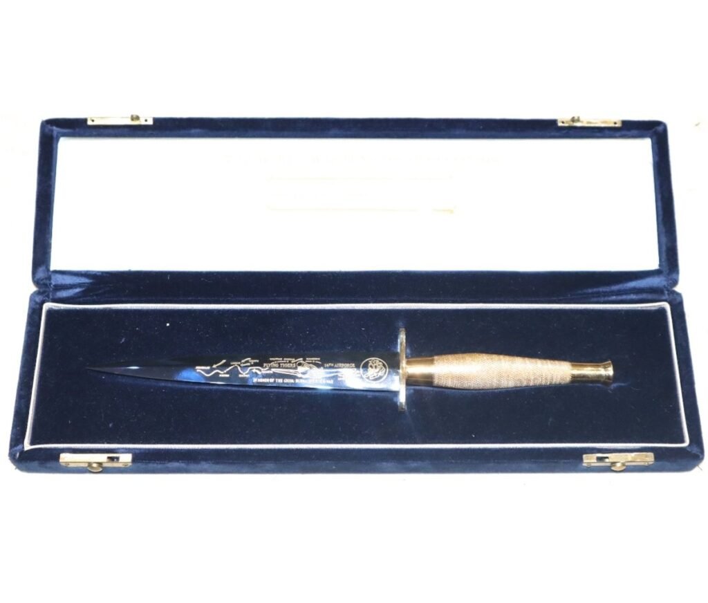 WW2 Victory Collection China-Burma-India Air Theatre Commerative FS Knife