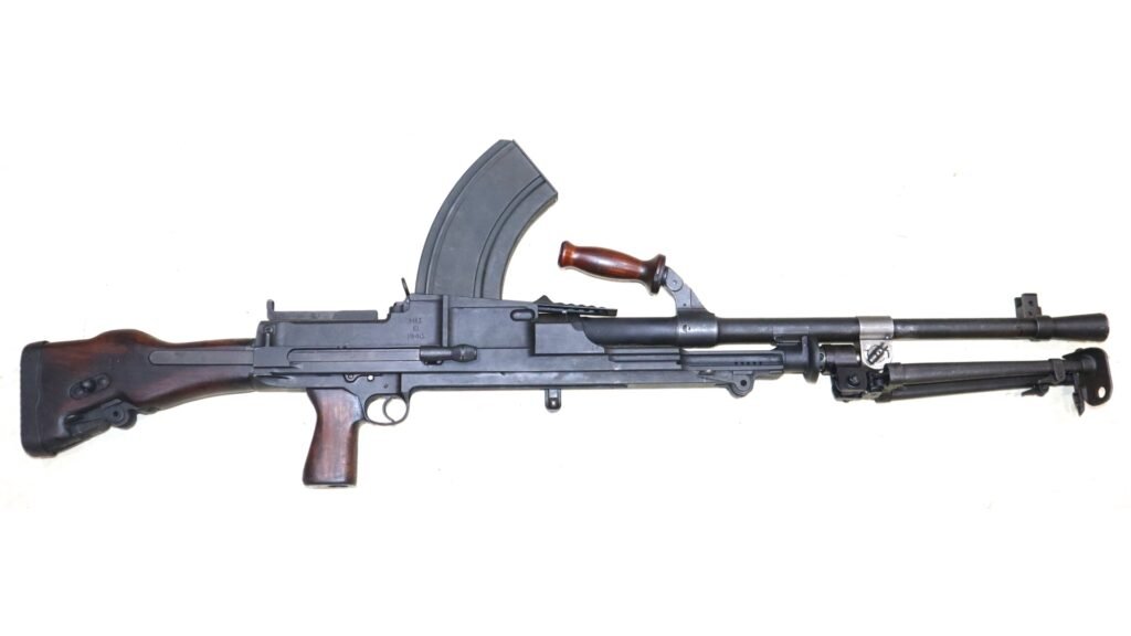 Mint OLD SPEC WW2 British 1940 Dated Mk.1 Double Dovetail Bren Gun – SN 770 – UK DEAC