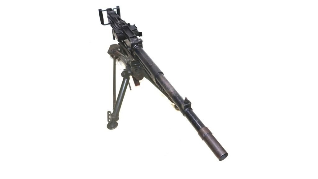 Excellent Condition WW2 Italian Breda Model 37 On Tripod – SN 757