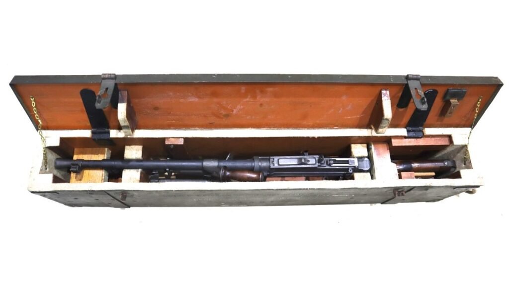 Excellent Condition Italian Military Contract 7.62mm Bren Gun With Kit And Spare Magazines