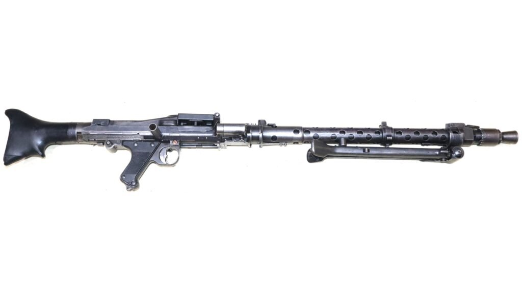 OLD SPEC WW2 German 1943 Dated dot Marked MG34 – SN 003 – UK DEAC