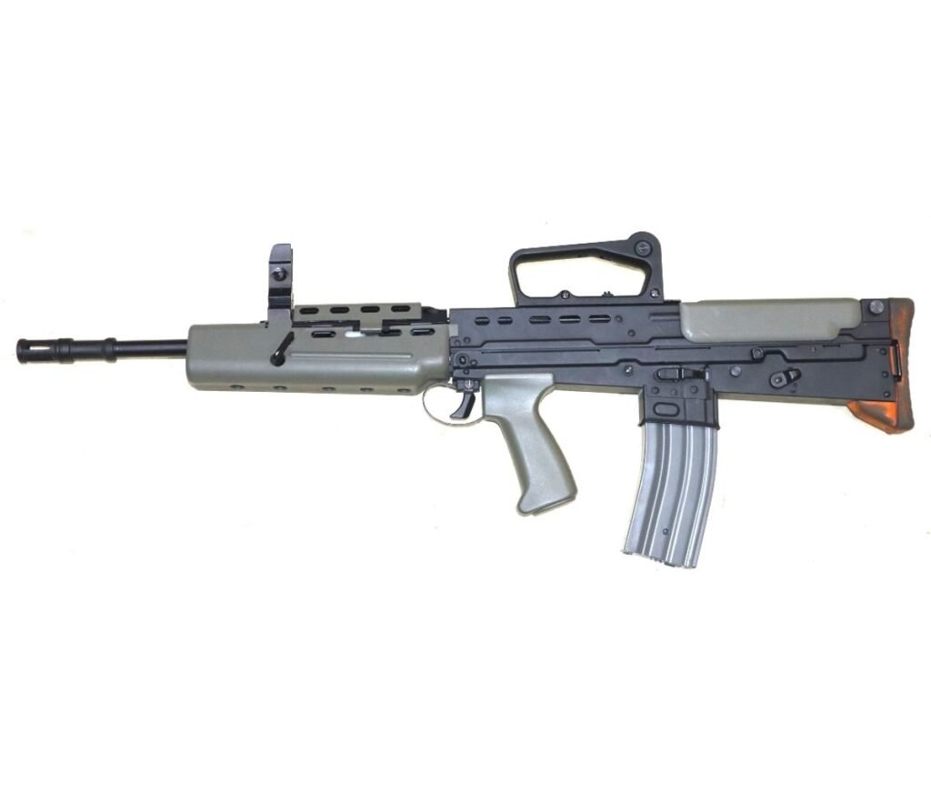 As New R85Al SA80 Style 6mm Airsoft Gun In Box