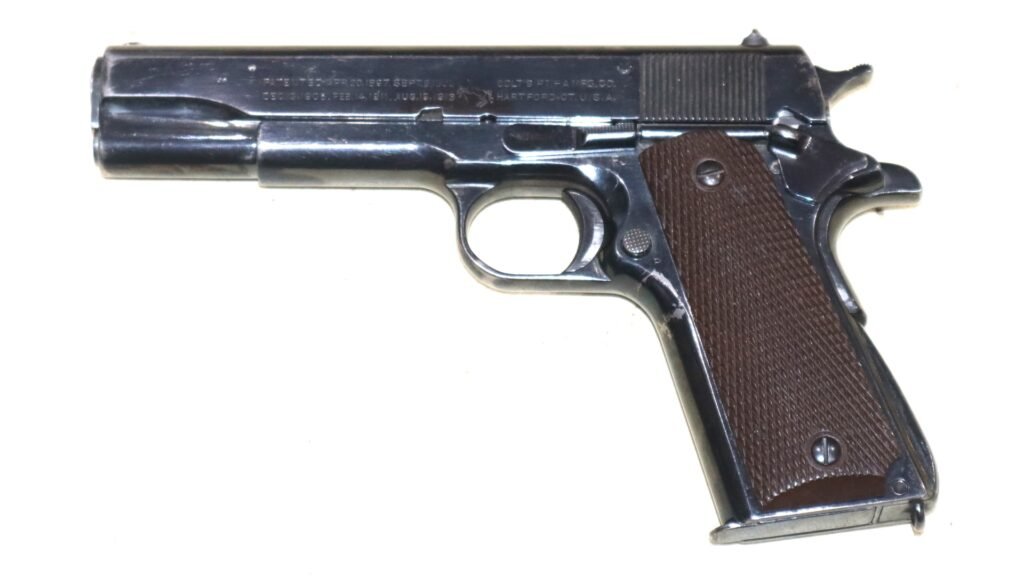 WW2 US 1944 Dated Colt Production Model 1911A1 – SN 662