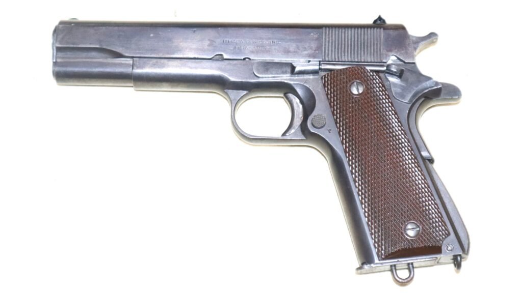WW2 US 1944 Dated Remington Rand Production M1911A1 – SN 185