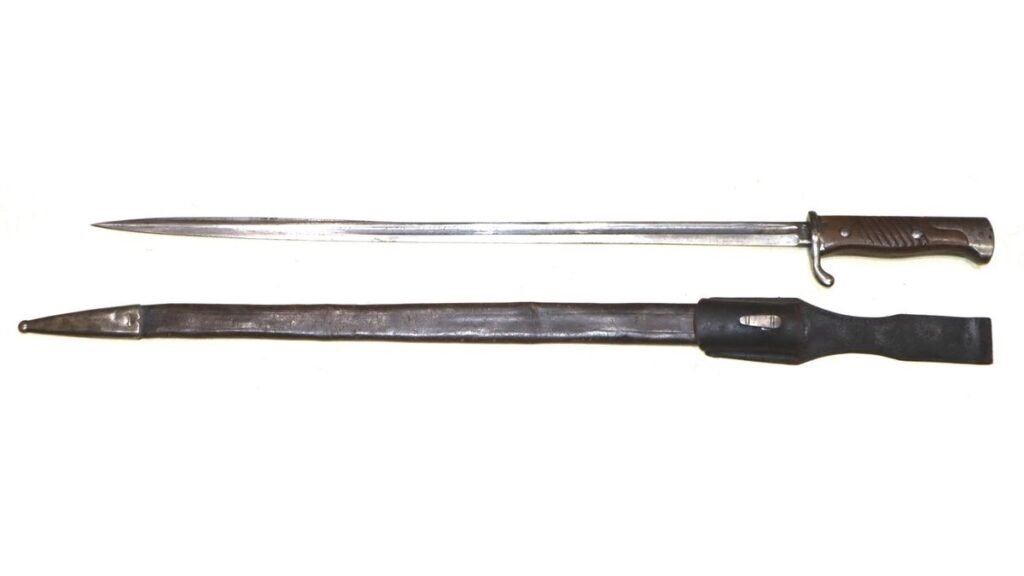 WW1 German S98 Bayonet And Scabbard