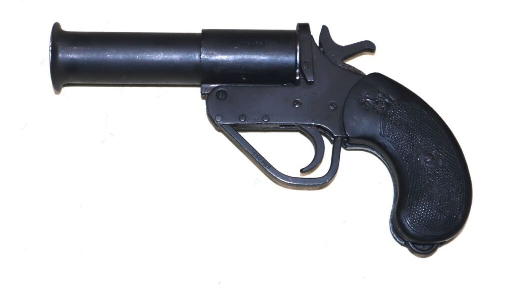 WW2 British Mollins No.5 Flare Pistol