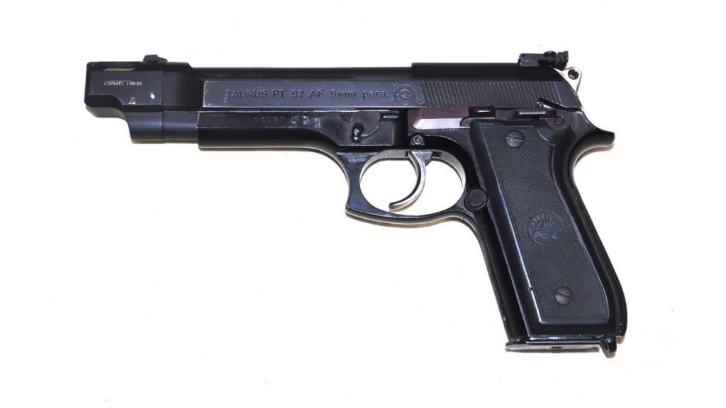 Brazilian Taurus PT 92 AF With Compensator
