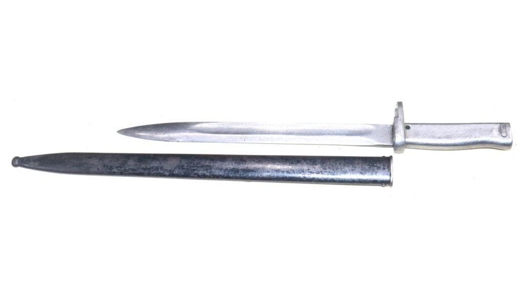 WW1 German Ersatz Bayonet With Scabbard