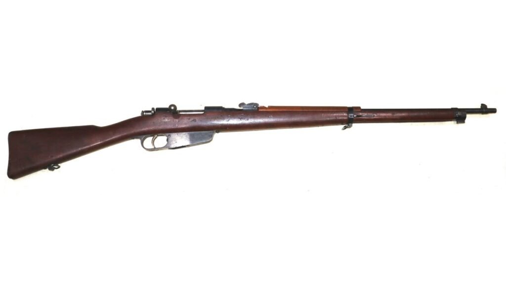 WW2 Italian 1943 Dated Carcano Model 1941 – UK DEAC – SN 450