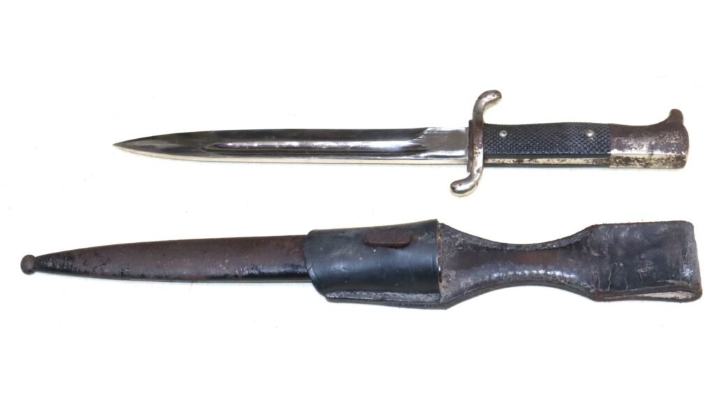 WW2 German Firemans Parade Dagger In Scabbard