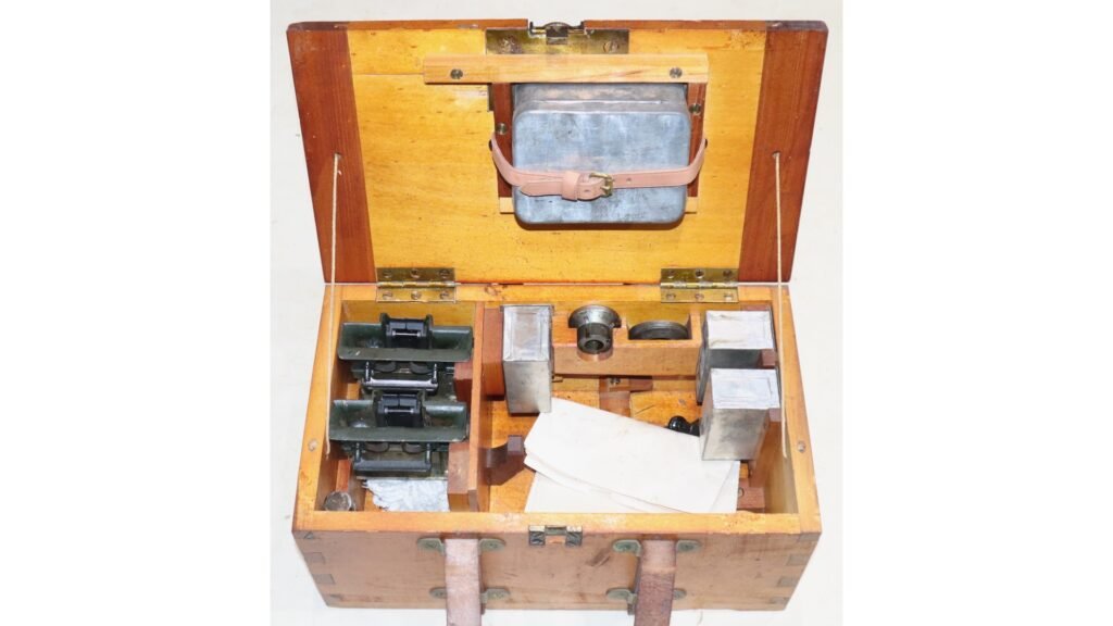 WW1 British Vickers Company Spares Box With Accessories And Spares – Reserve