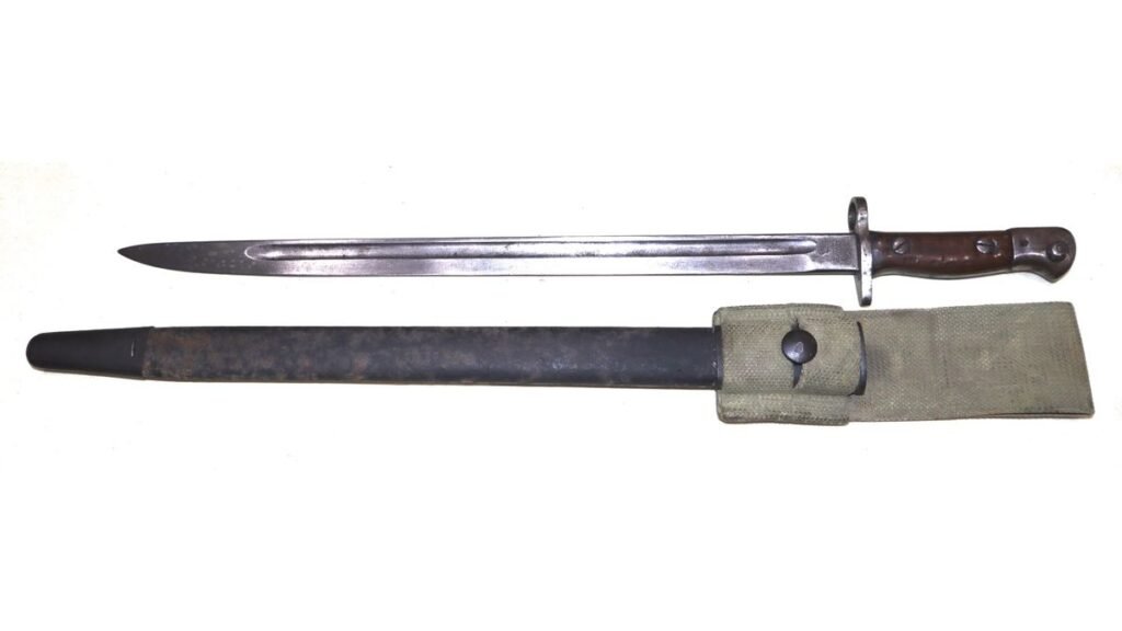 WW1 British Wilkinson Production 1907 Pattern Bayonet And Scabbard