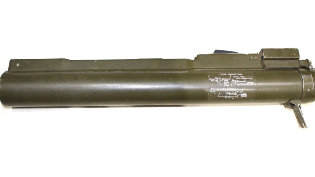 Very Rare Vietnam Era US Army Rocket Launcher M190 With 35mm Subcaliber