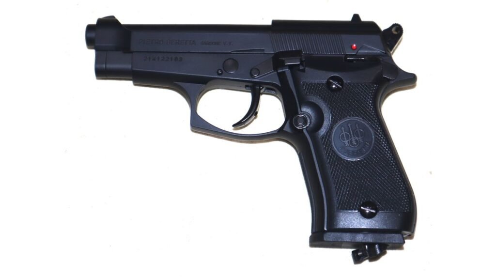 As New Beretta Model 84 4.5mm/.177 CO2 Gas Gun In Box