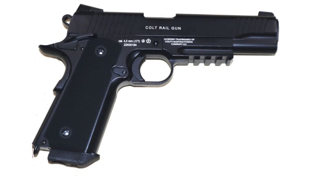 As New Condition Colt Government Model 4.5mm/.177 CO2 Gas Gun In Box