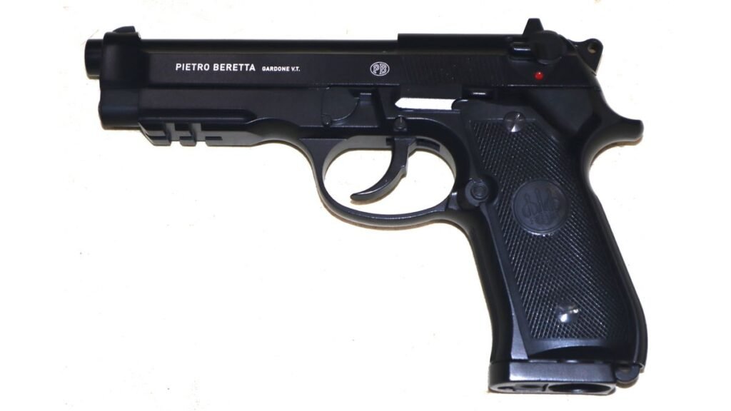 As New Condition Beretta M92A1 4.5mm/.177 CO2 Gas Gun In Box