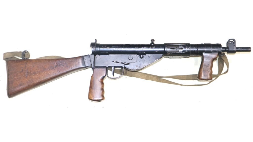 OLD SPEC WW2 British Sten Mk.5 – SN 638 – UK DEAC – Reserved