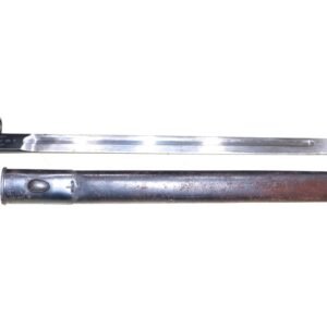 WW1 British Sanderson Production Pattern 1907 SMLE Bayonet In Scabbard