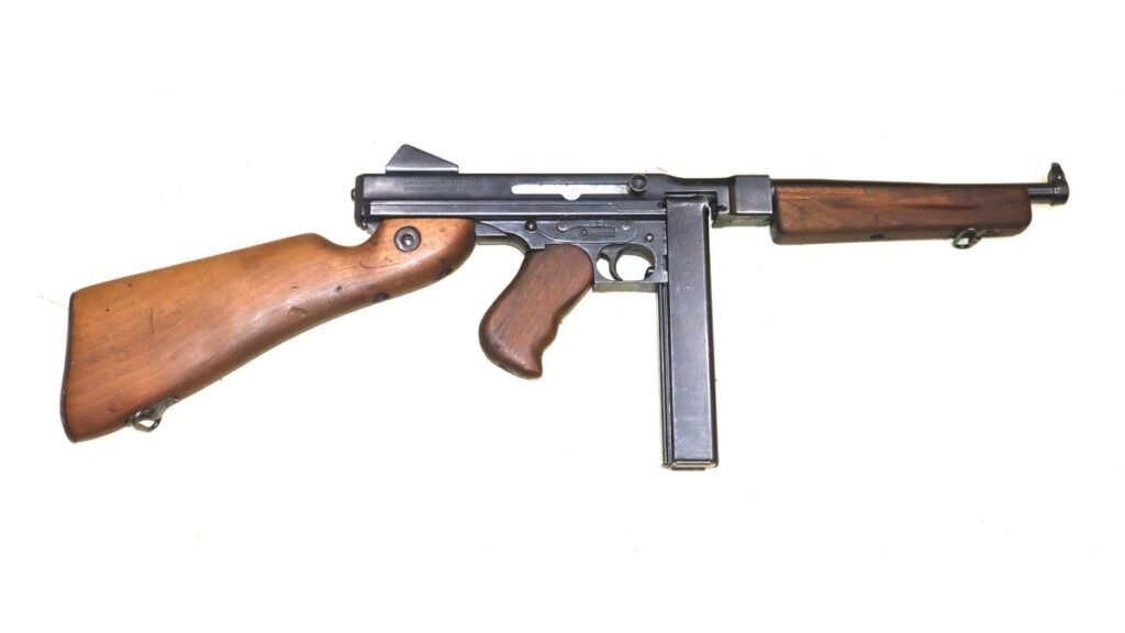 Extremely Rare OSS WW2 US Thompson M1A1 Modified For The 50rd Drum Mag – SN 244